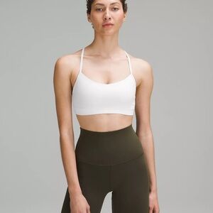 Lululemon white sports bra | size 6
